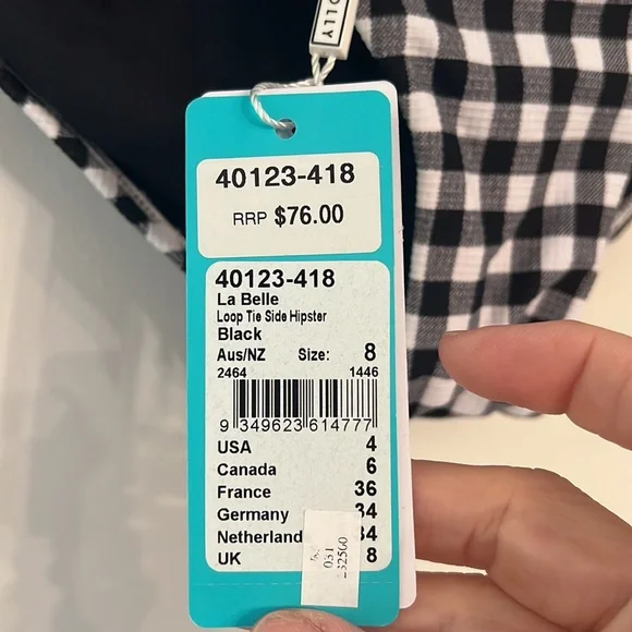 Seafolly two piece swim suit size 4(aus 8), both new but the bottom has tags - Picture 4 of 9